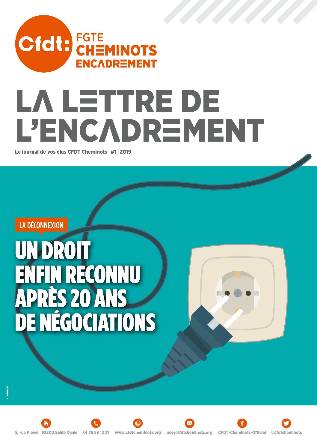 La lettre de l’encadrement #1-2019