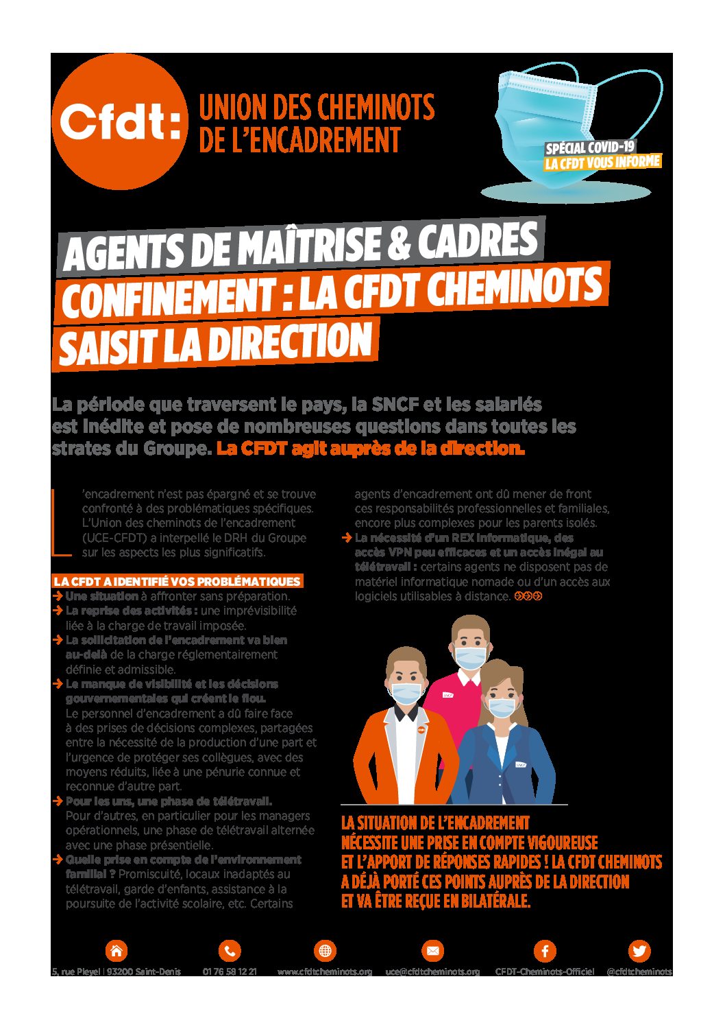 AGENTS DE MAÎTRISE & CADRES