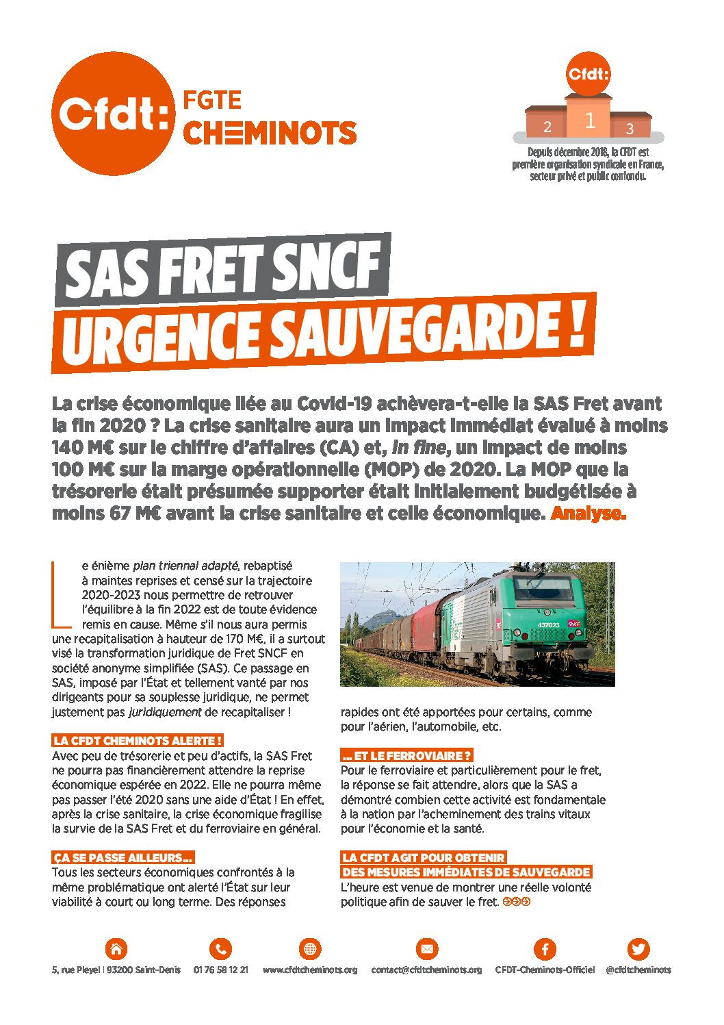 SAS FRET SNCF