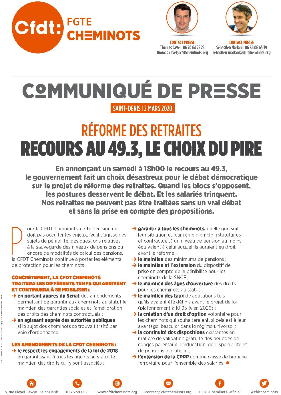 Recours au 49.3, le choix du pire