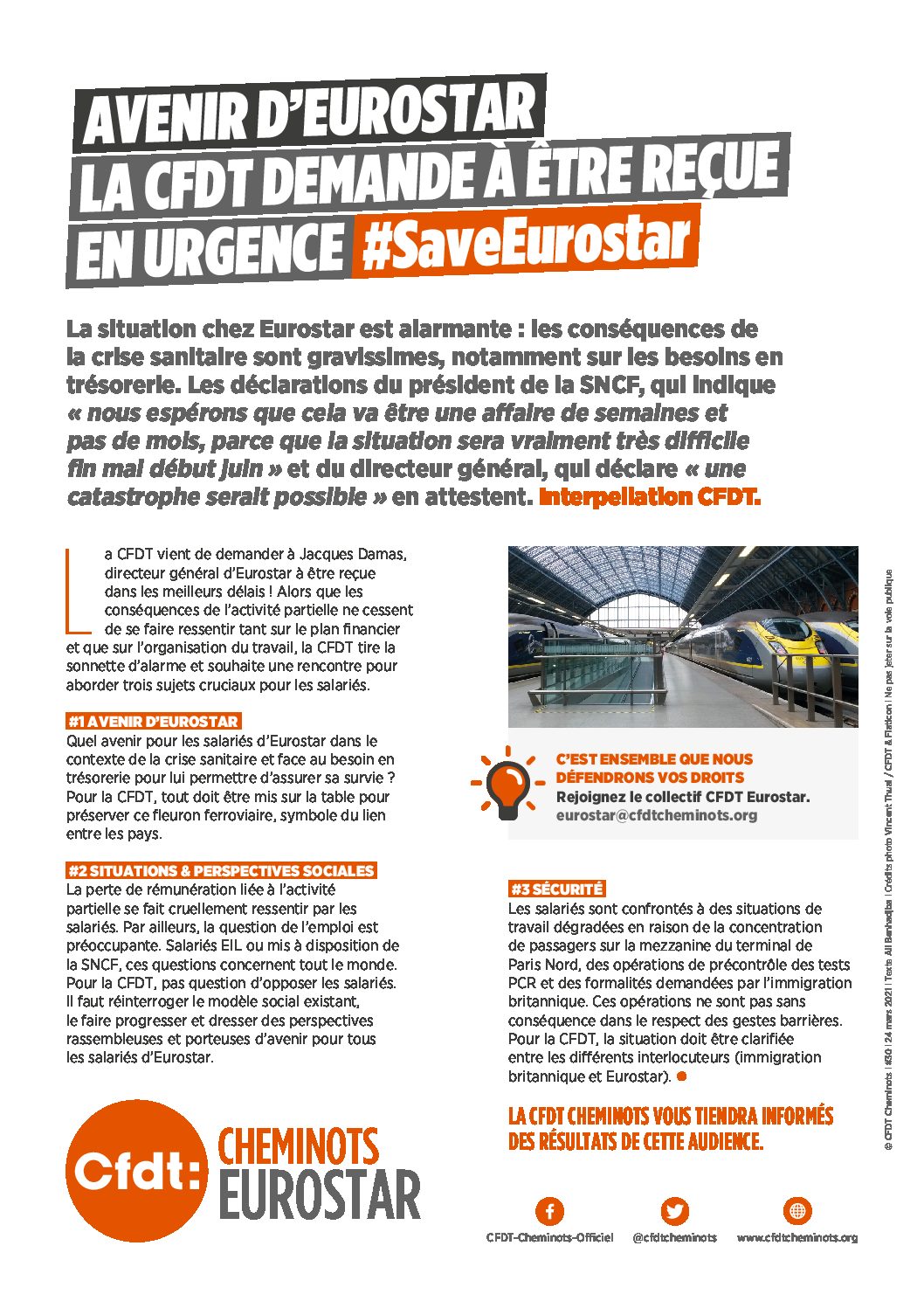 #SAVEEUROSTAR