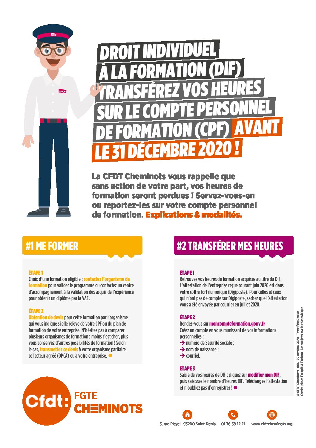 DROIT INDIVIDUEL À LA FORMATION (DIF)