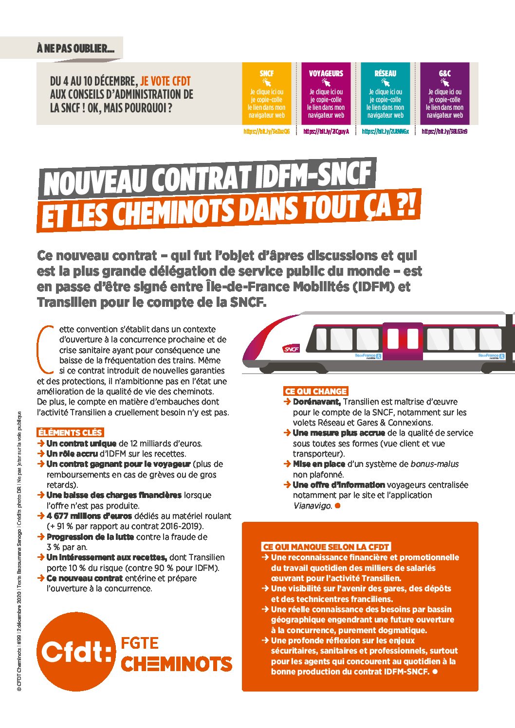 NOUVEAU CONTRAT IDFM-SNCF