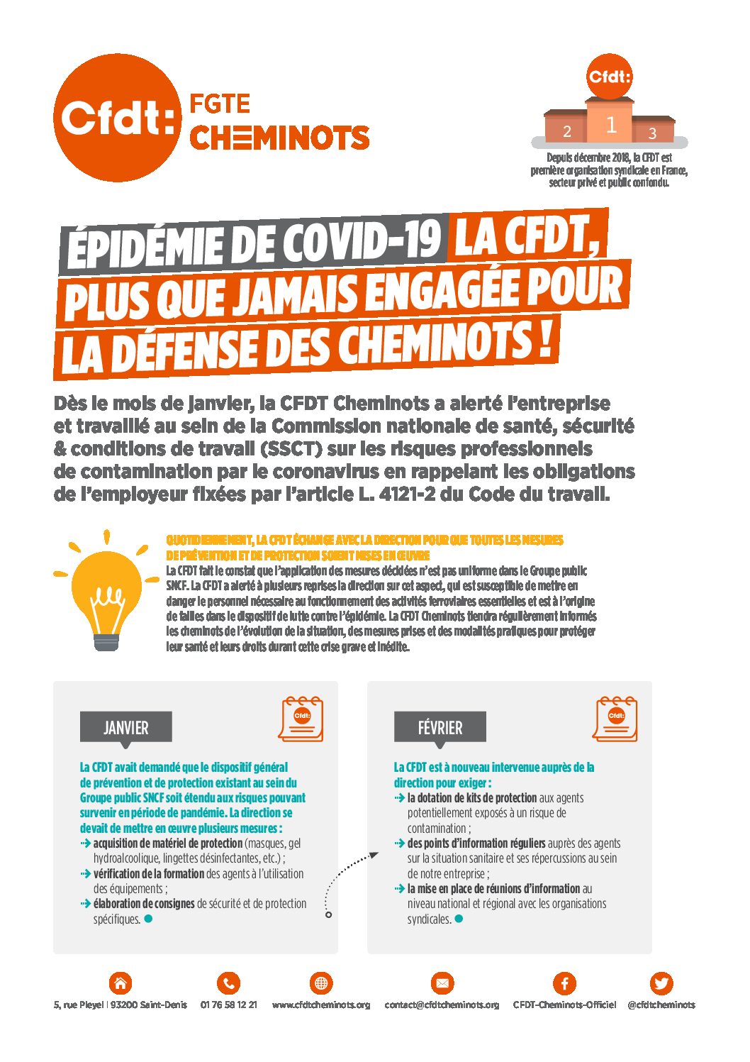 ÉPIDÉMIE DE COVID-19