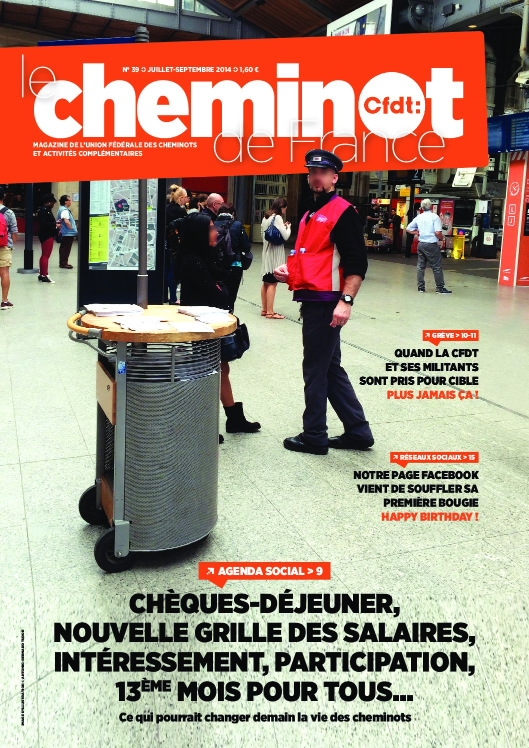 Le Cheminot de France n°39