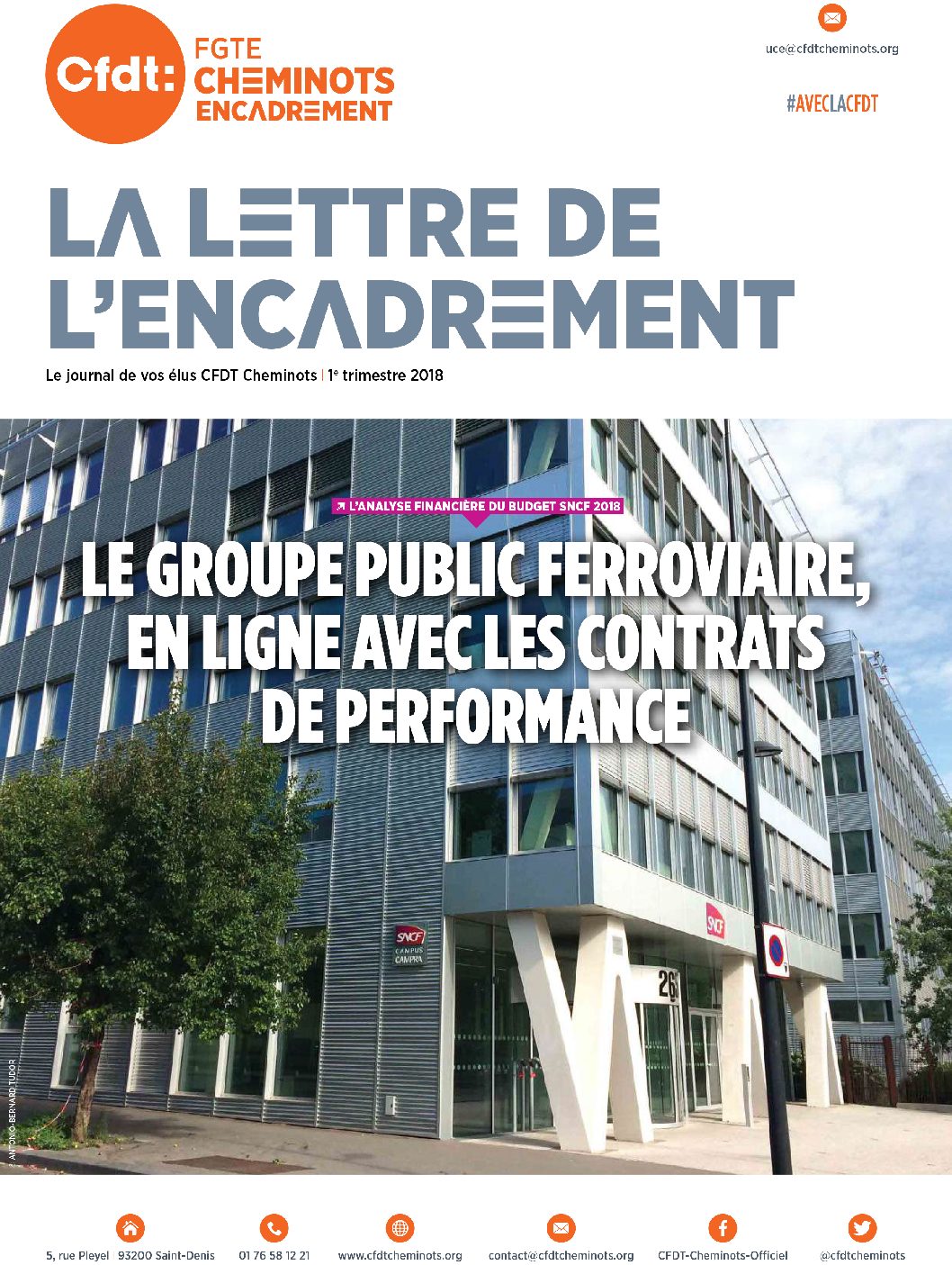 La lettre de l’encadrement #1 – 2018