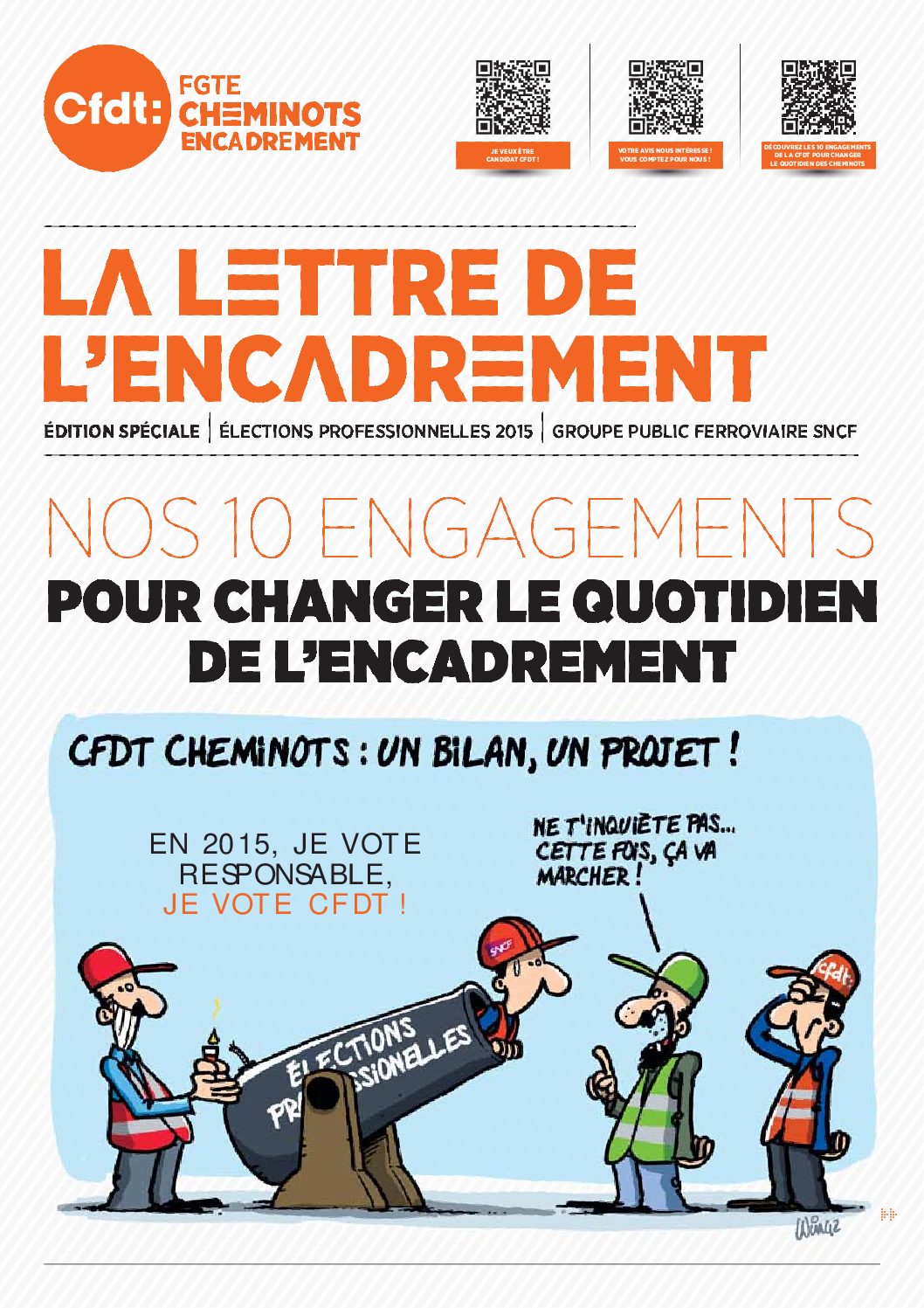 Lettre de l’encadrement #HS – 2015