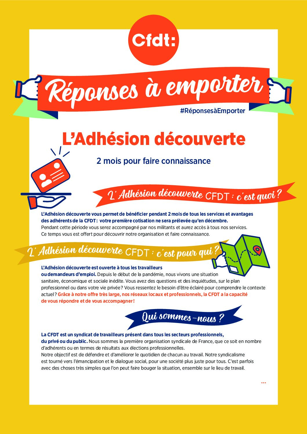 L’ADHÉSION DÉCOUVERTE