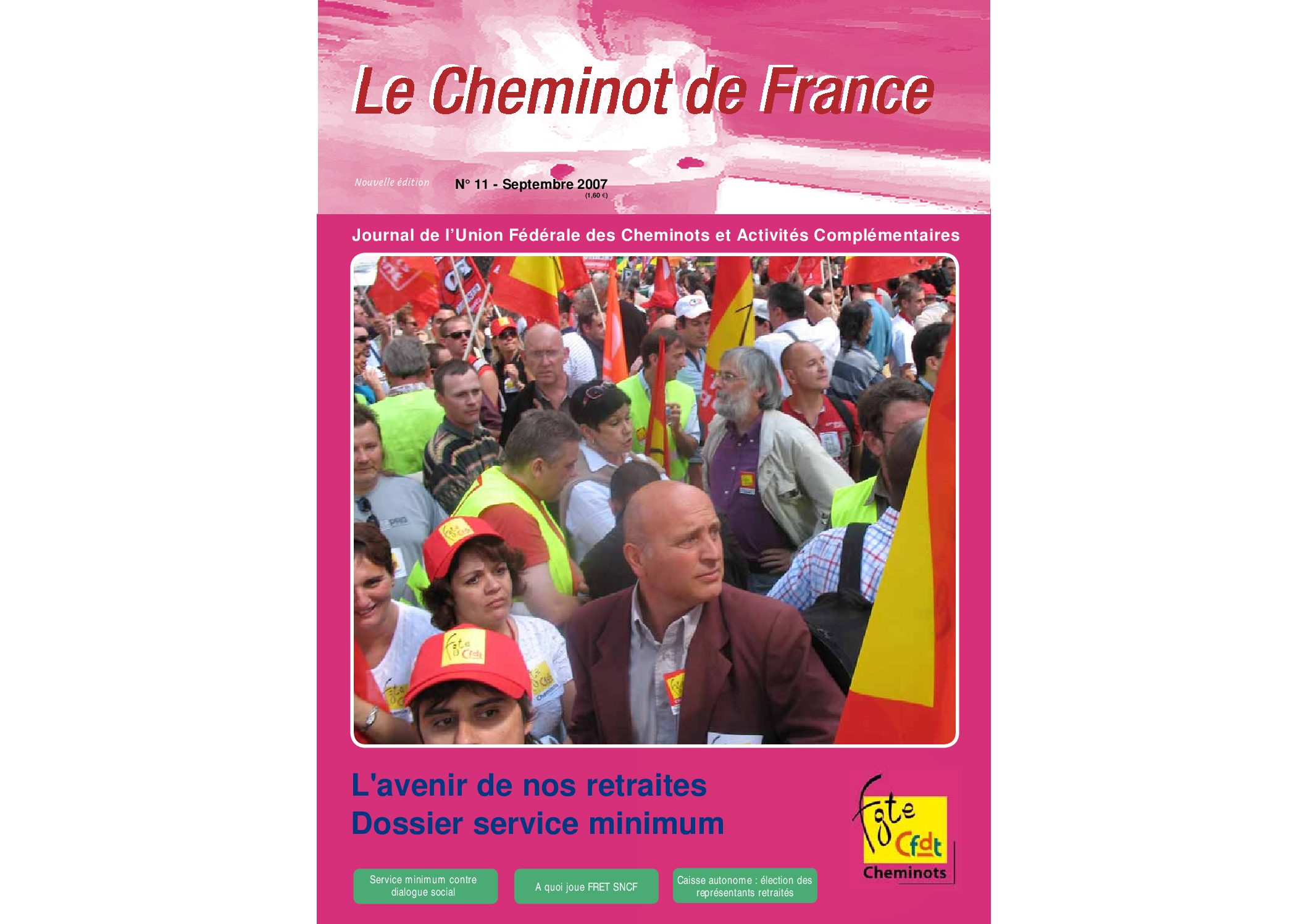 Le cheminot de France n°11