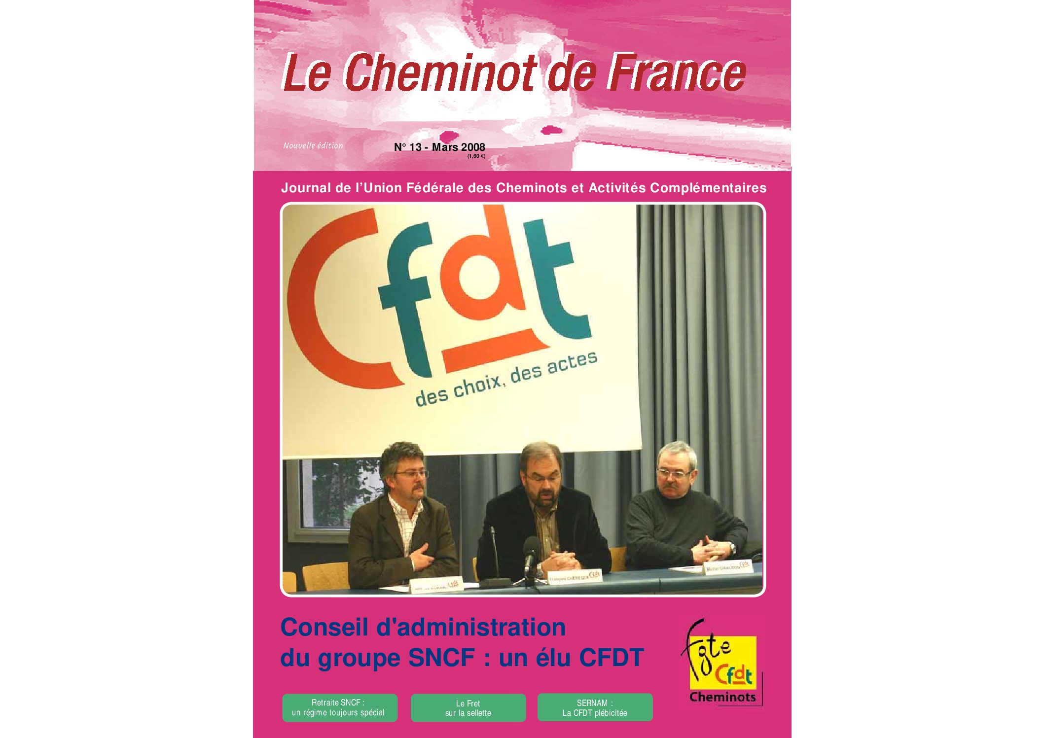 Le cheminot de France n°13