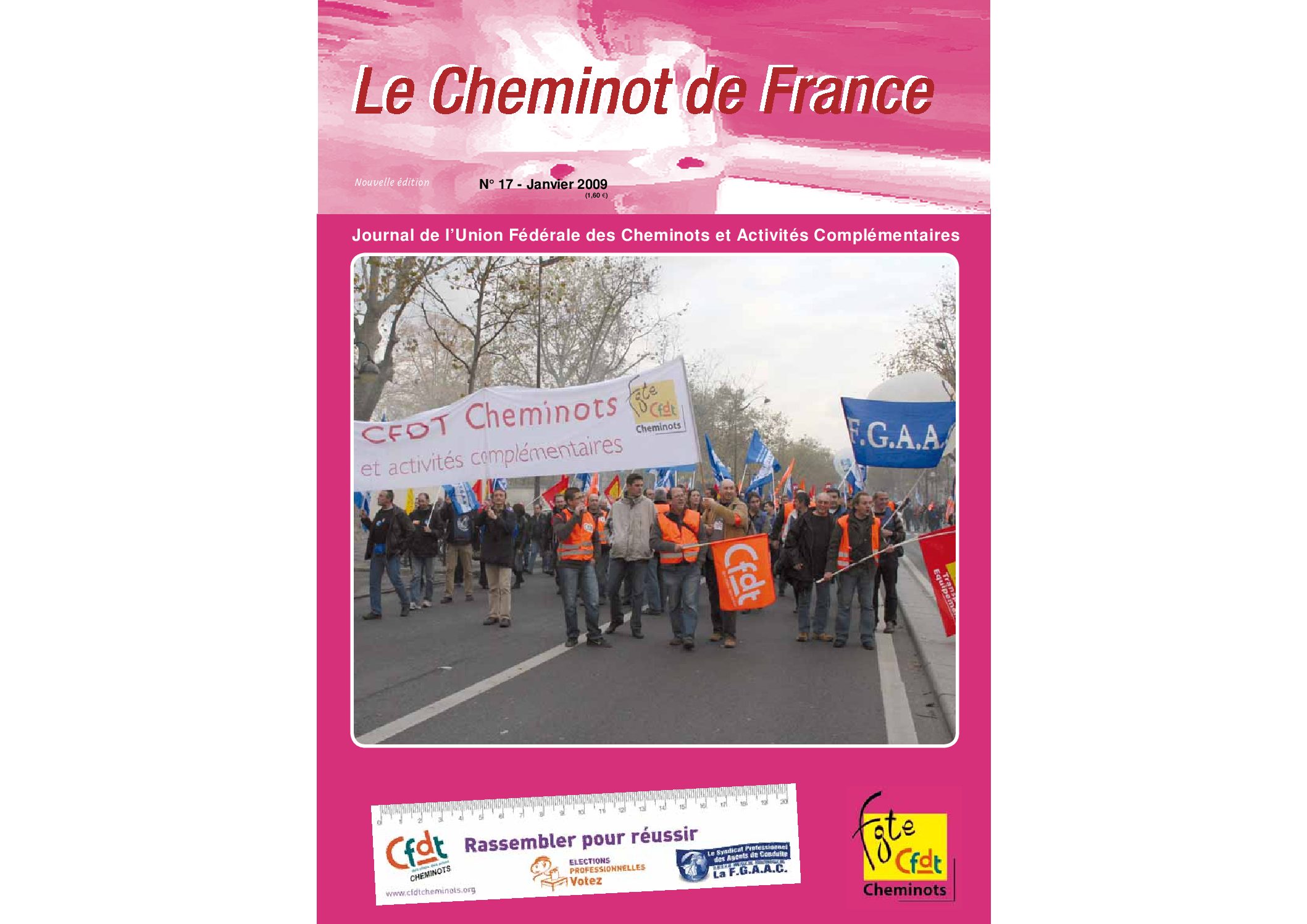 Le cheminot de France n°17