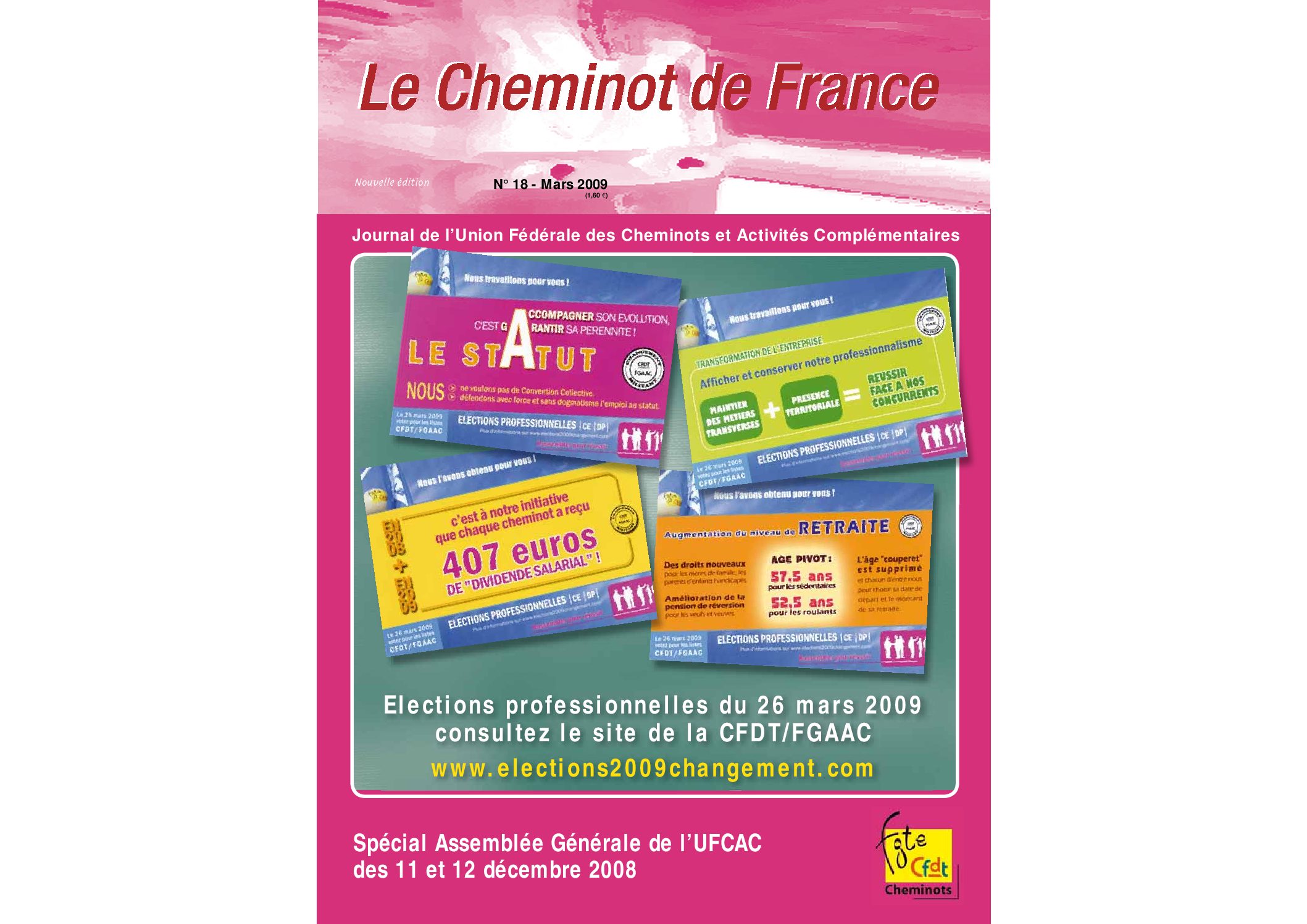 Le cheminot de France n°18