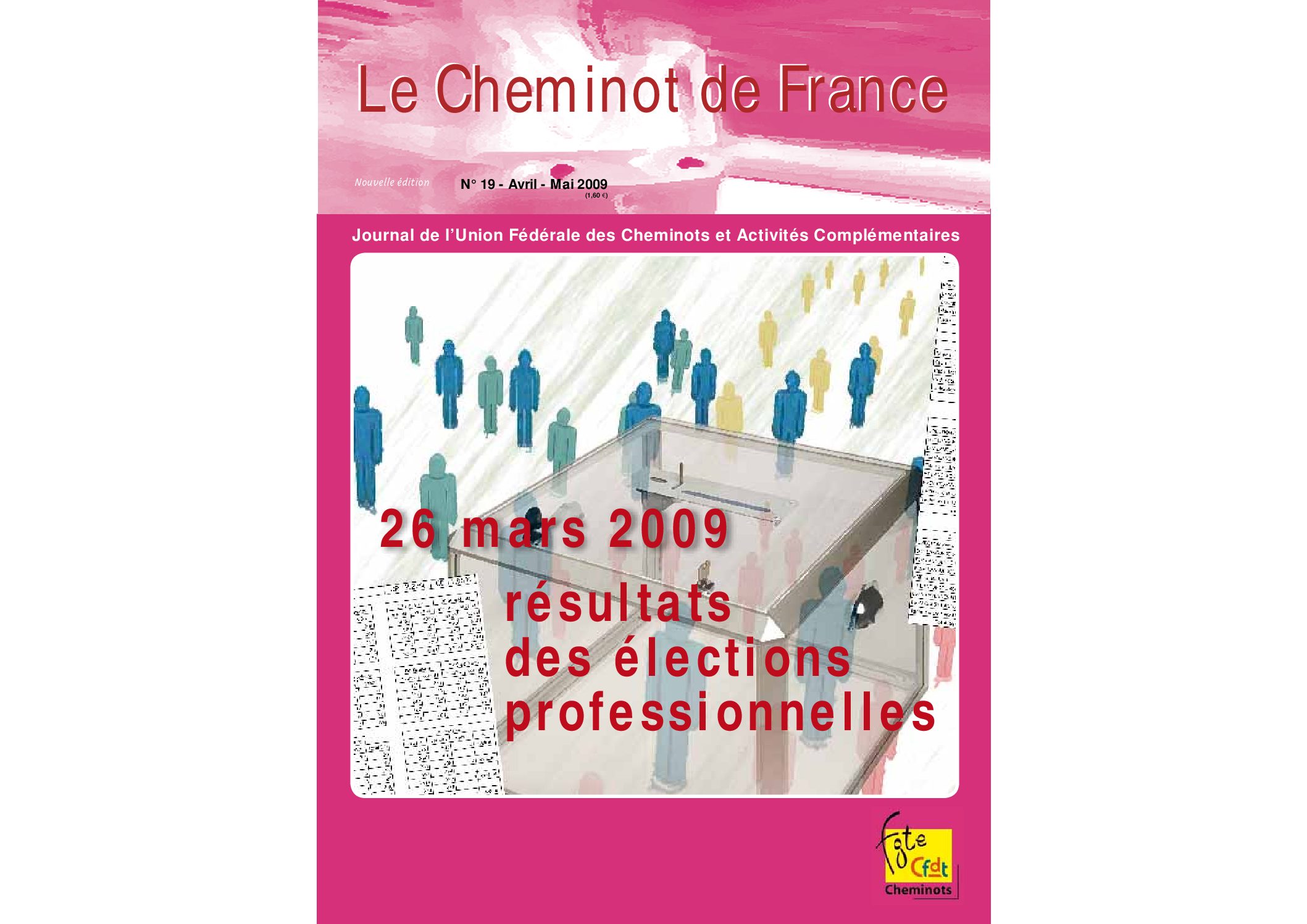 Le cheminot de France n°19