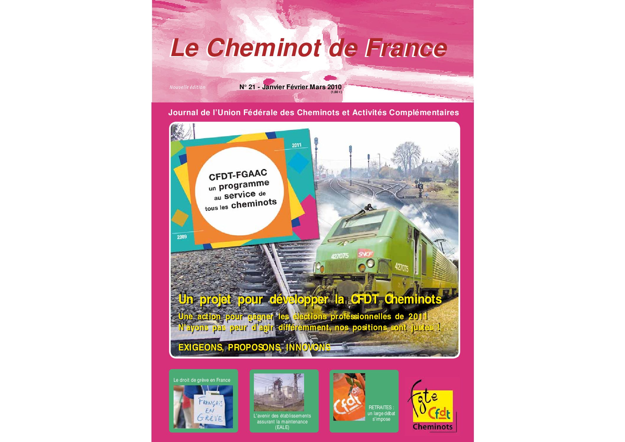 Le cheminot de France n°21