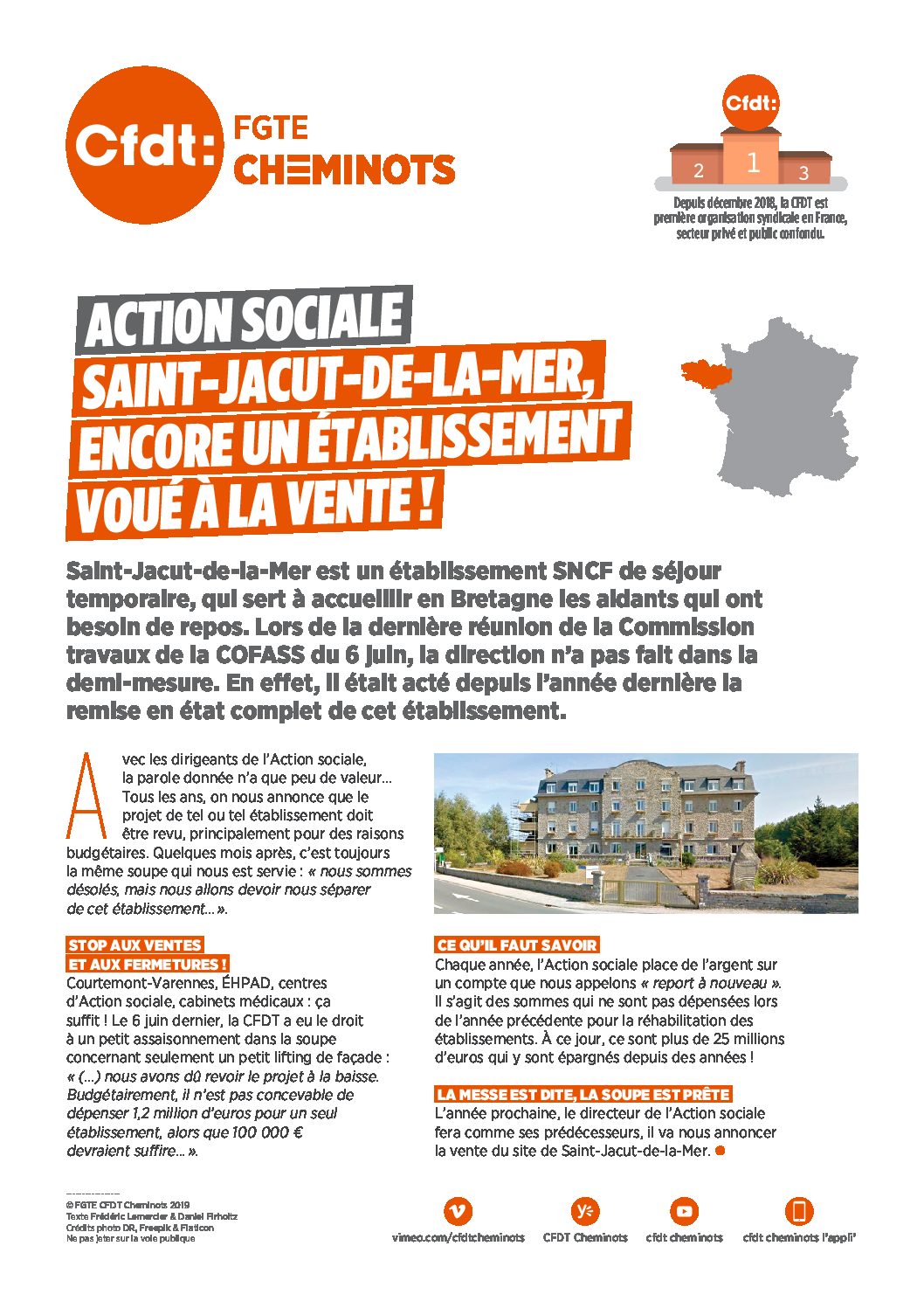 ACTION SOCIALE SNCF