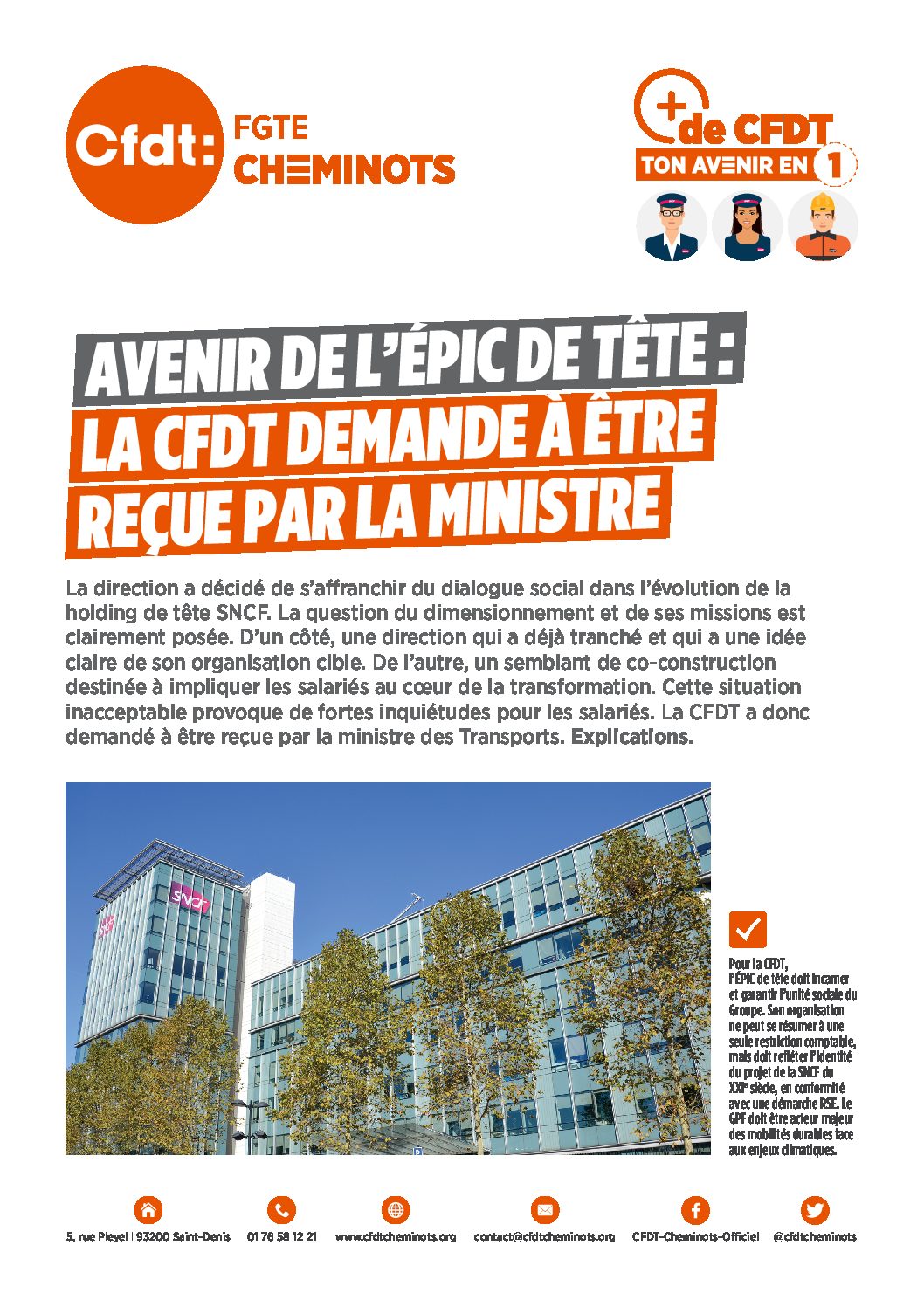 AVENIR DE L’ÉPIC DE TÊTE