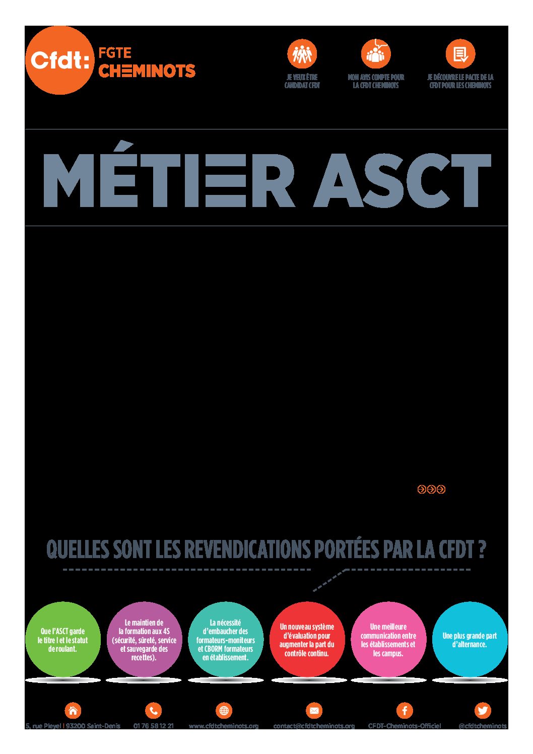 MÉTIER ASCT