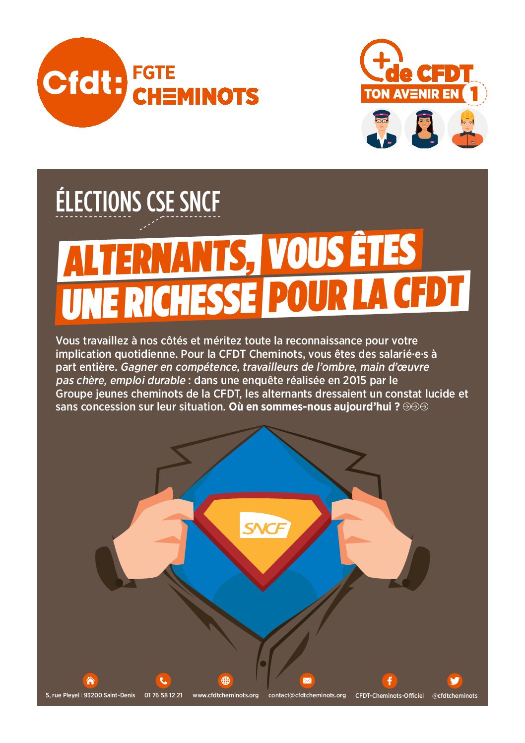 DES SALARIÉ·E·S À PART ENTIÈRE