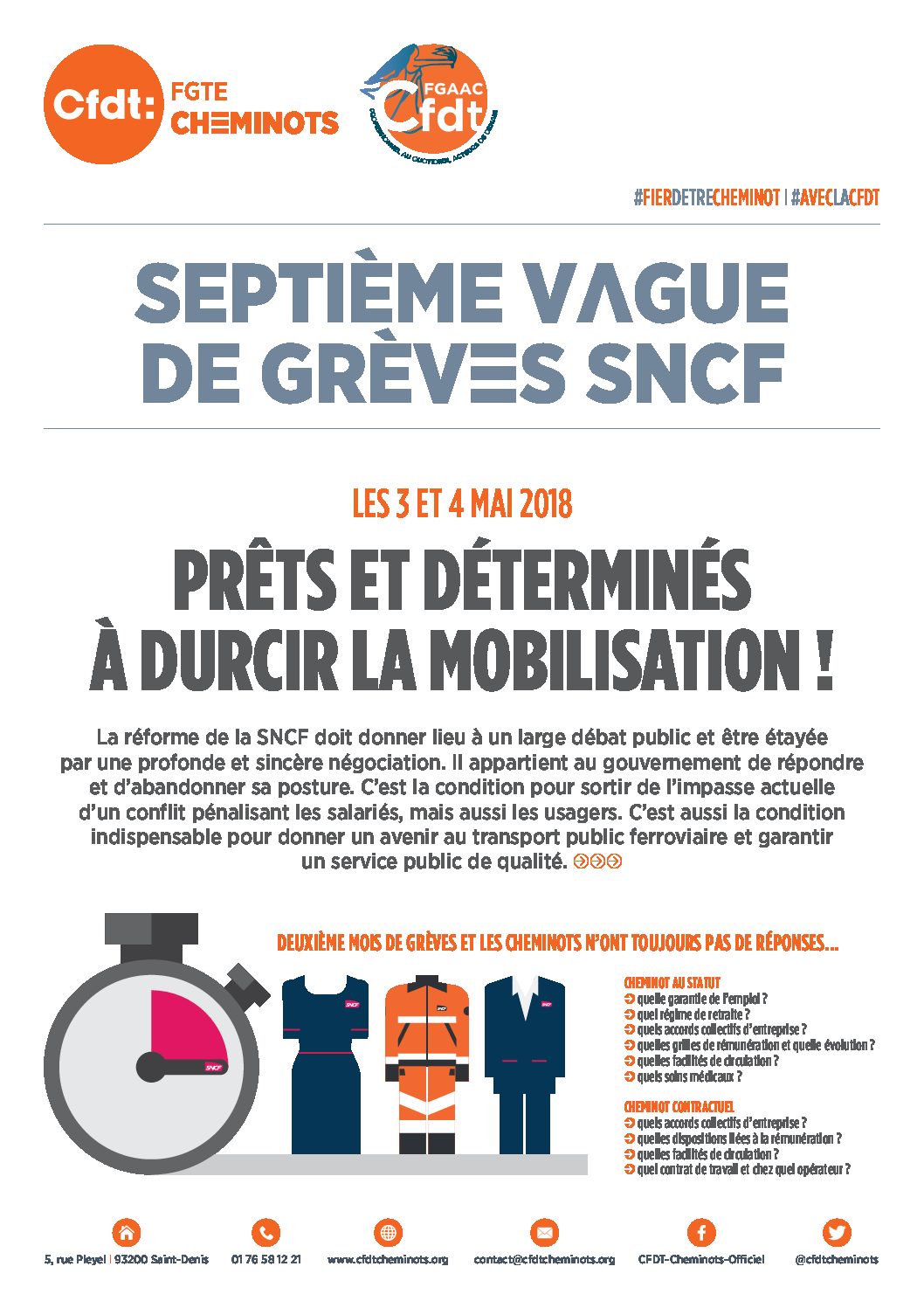 SEPTIÈME VAGUE DE GRÈVES SNCF