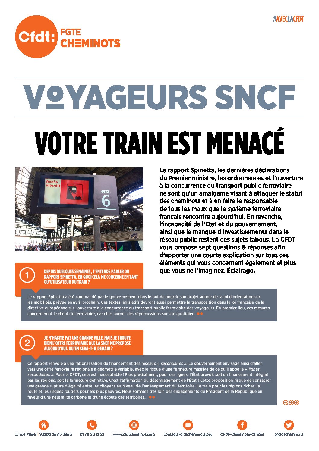 VOYAGEURS SNCF