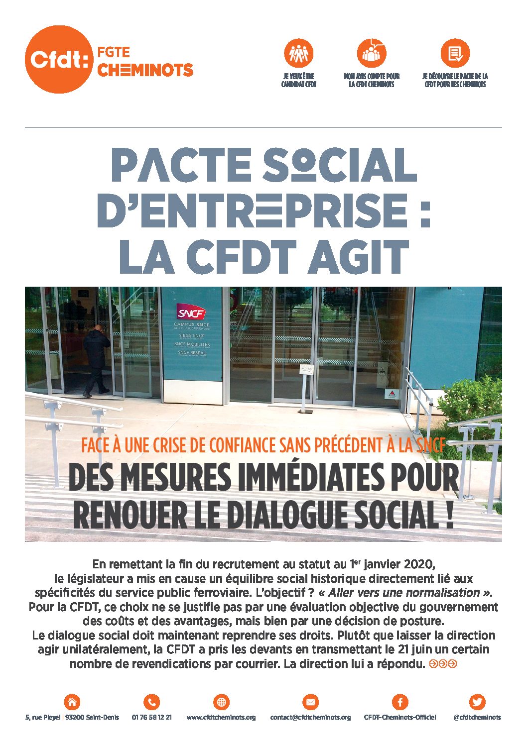 PACTE SOCIAL D’ENTREPRISE