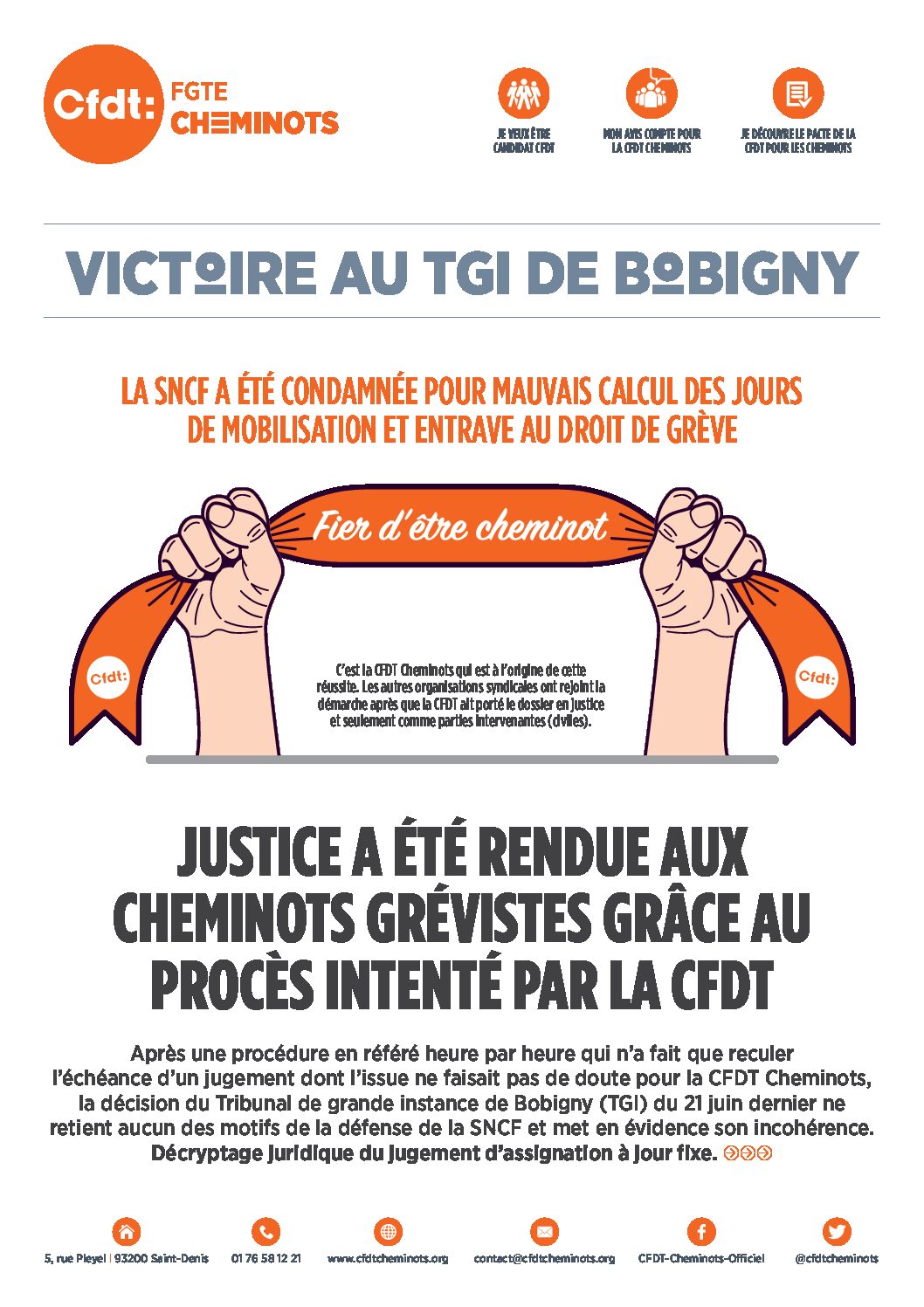 VICTOIRE AU TGI DE BOBIGNY