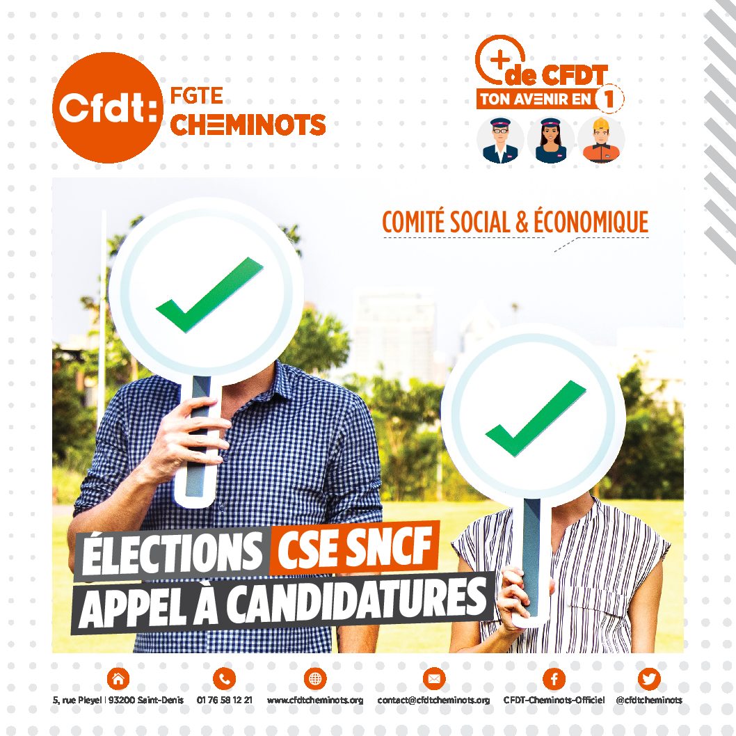 ÉLECTIONS CSE SNCF