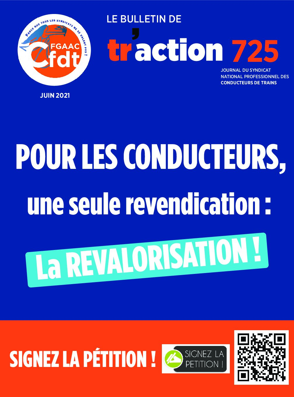 Bulletin de tr’action #725