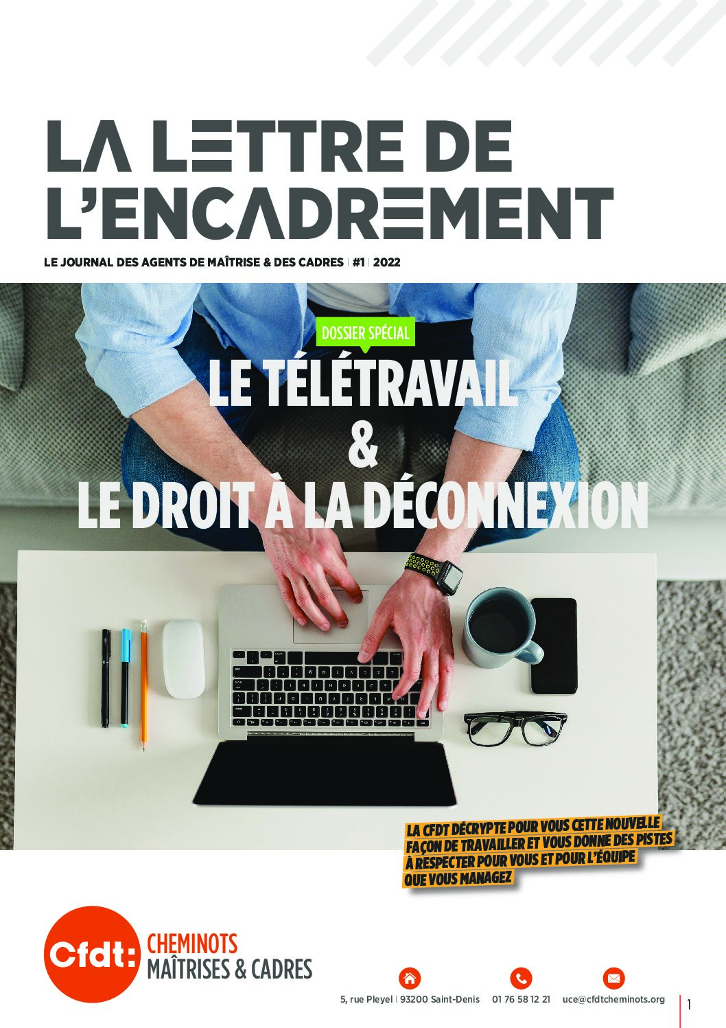 La lettre de l’encadrement #1 – 2022