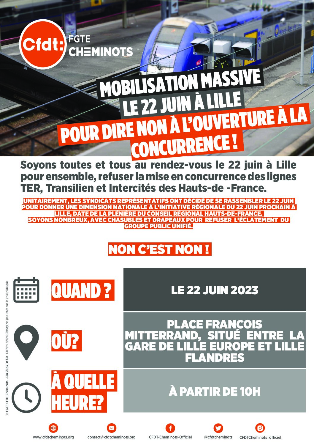 Rassemblement 22 juin à Lille