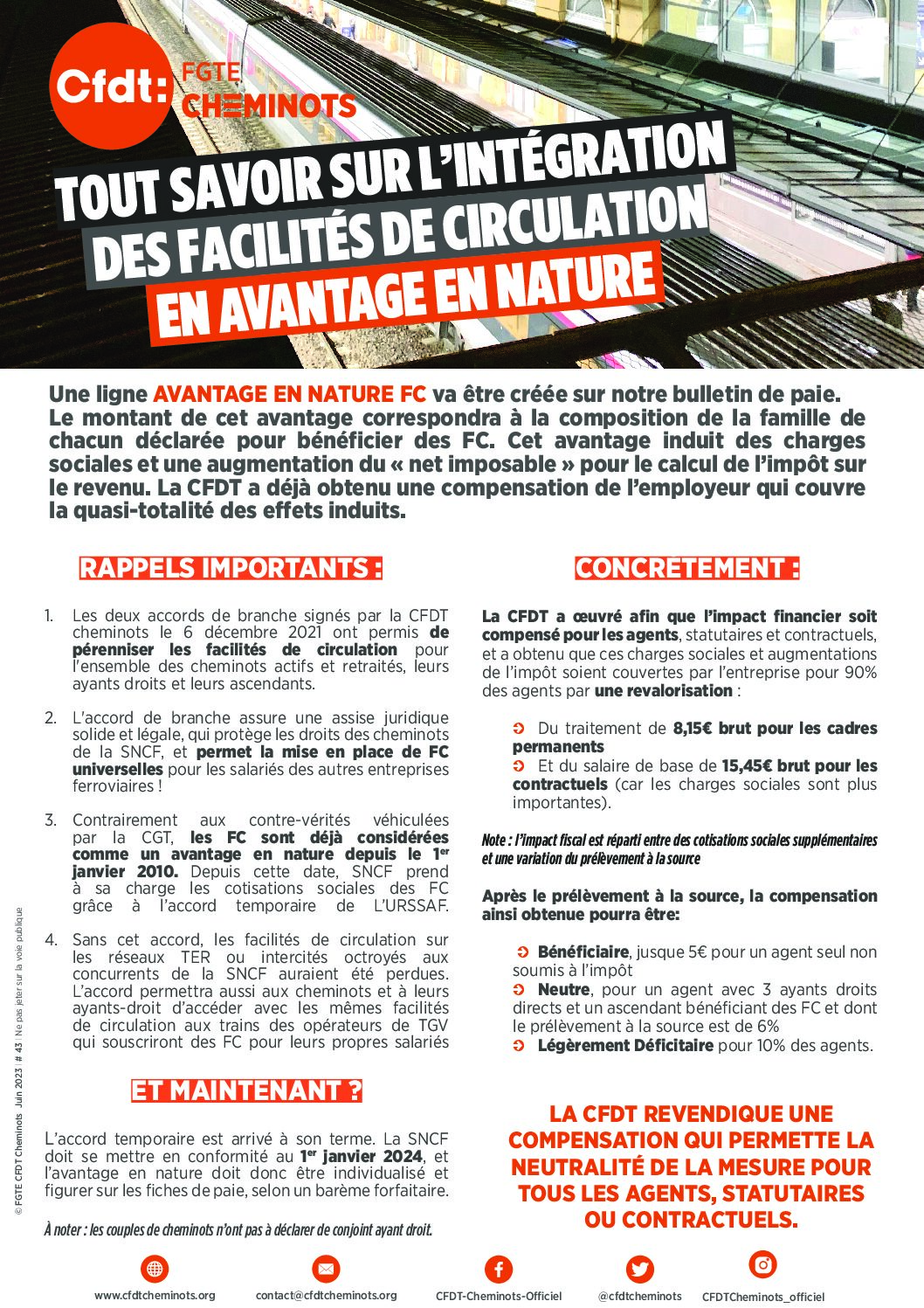 Facilités de circulation