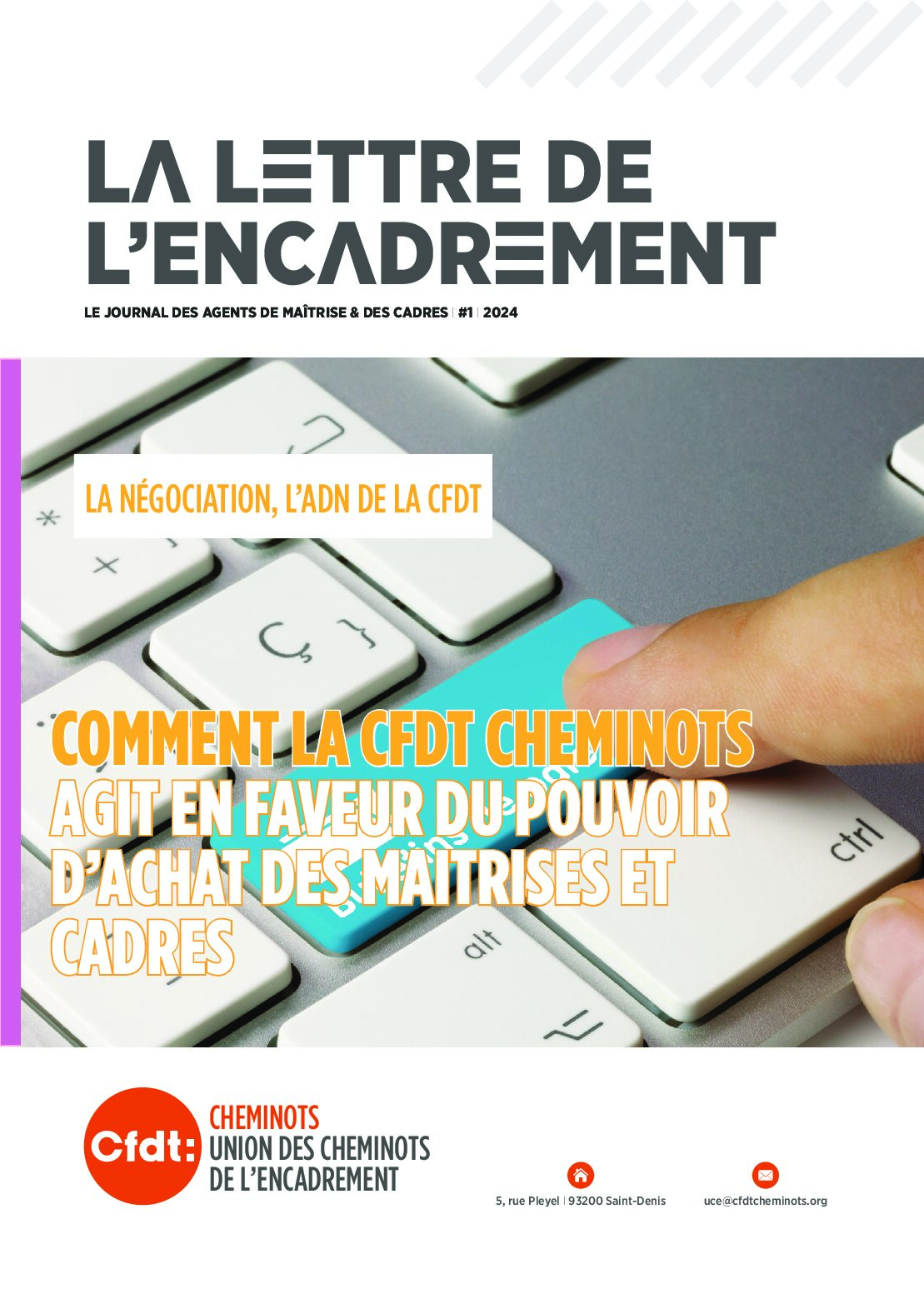 La lettre de l’encadrement #1 – 2024